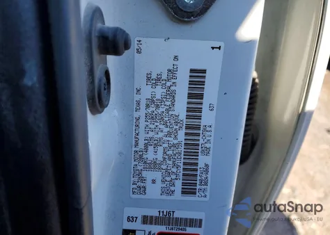 2014 Toyota Tundra Sr from USA, damaged, VIN 5TFCY5F11EX017391